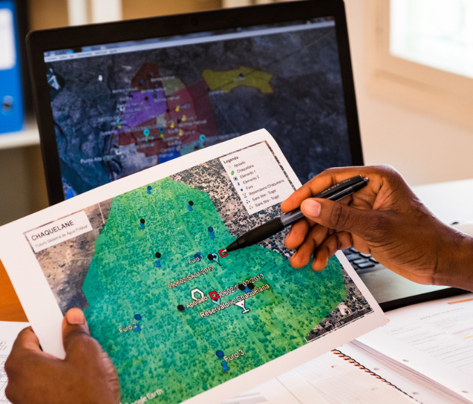 Risk management of climate emergencies in Mozambique.